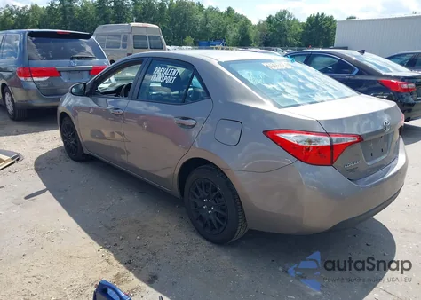 2015 Toyota Corolla Le from USA, damaged, VIN 2T1BURHE9FC454134
